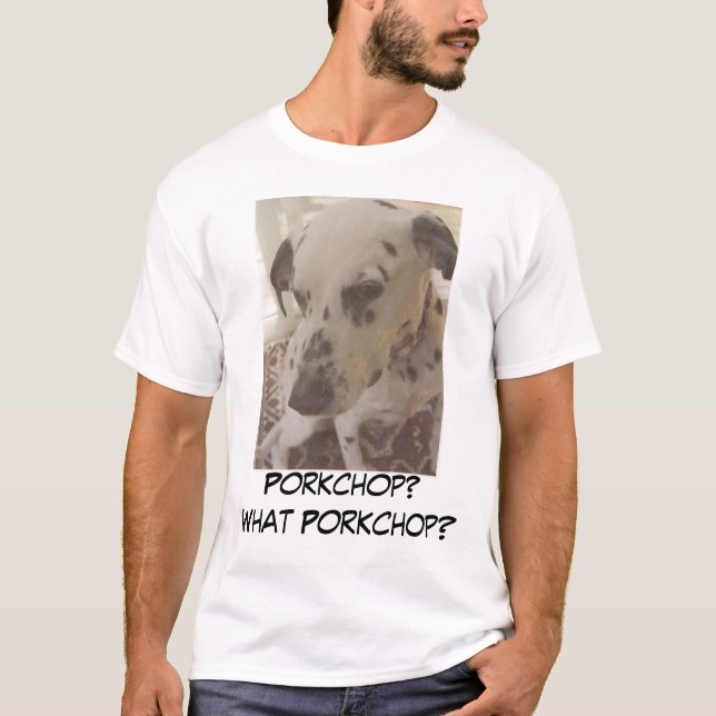 Kiko Porkchop? Vilken Porkchop? T Shirt (Framsida)
