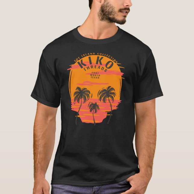 Kiko Thread's Island Collection T Shirt (Framsida)