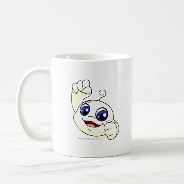 Kiko vit kaffemugg (Vänster)