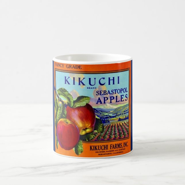 Kikuchi Gravenstein Apple Kaffe Mugg (Center)