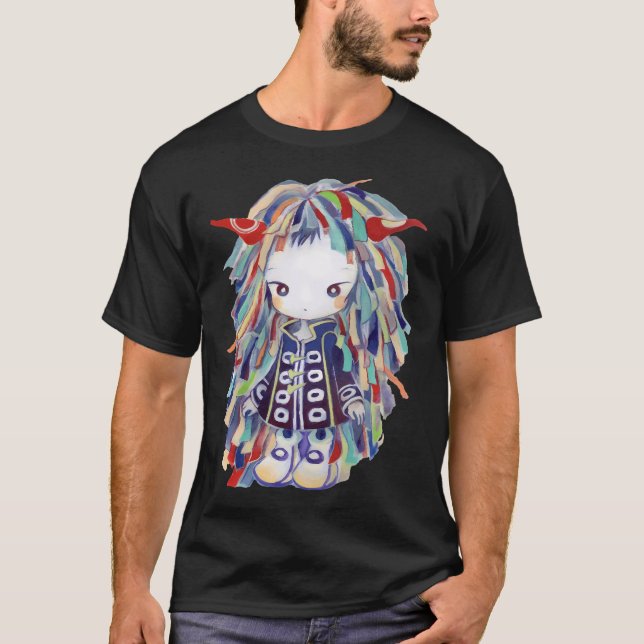 Kikuo Anime Japan Music Mode T Shirt (Framsida)