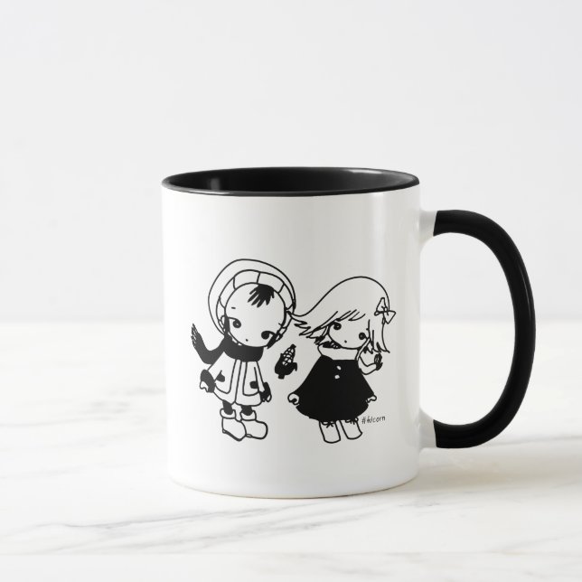 Kikuo Music Radio / Hoshi-kun Tsuki-chan Mug Mugg (Höger)