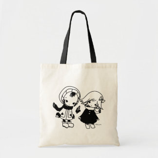Kikuo Music Radio / Hoshi-kun Tsuki-chan tote bag Tygkasse