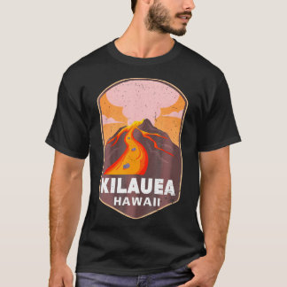 Kilauea Hawaii Vulkaners nationalpark Volcano för T Shirt