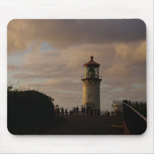 Kilauea Lighthouse i Kauai i Dusk Musmatta