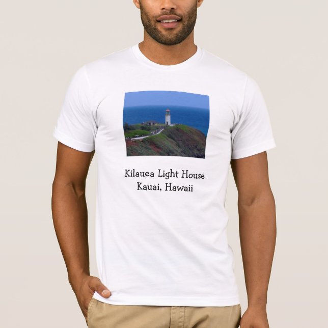 Kilauea ljusa HouseKauai, Hawaii Tee (Framsida)