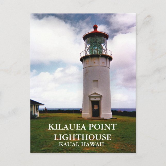 Kilauea Point Lighthouse, Kaua'i, Hawai'i Postcard Vykort (Framsida)