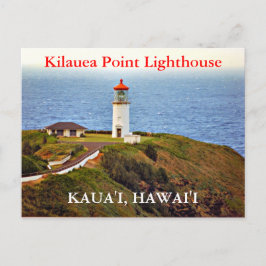 Kilauea Point Lighthouse, Kaua'i, Hawai'i Postcard Vykort