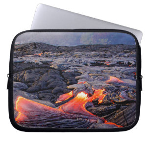 Kilauea Red Hett Lava Flow Laptop Fodral
