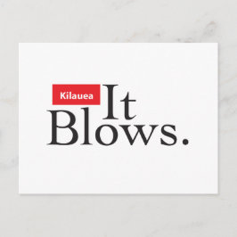 Kilauea Volcano: Det blåser Vykort