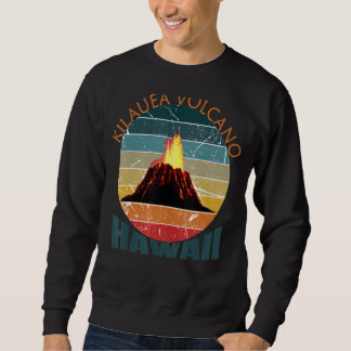 Kilauea Volcano Eruption Hawaii Geological Survey Lång Ärmad Tröja
