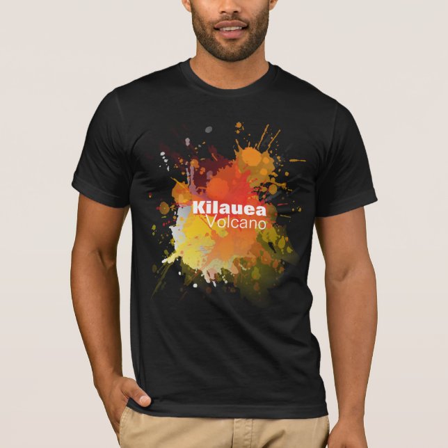 Kilauea vulkan tee (Framsida)