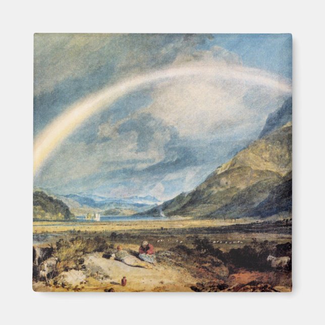 Kilchern Castle av J.M.W. Turner, Magnet (Framsidan)