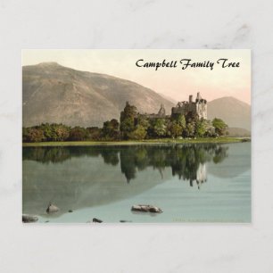 Kilchurn Castle, Argyll and Bute, Skottland Vykort