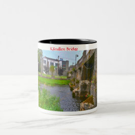 Kilcullen Bridge Kildare Tvåtons Kaffe Mugg