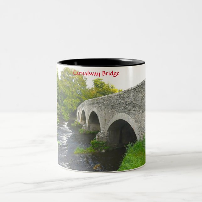 Kilcullen Bridge Kildare Two-Tone Coffee Mugg (Center)
