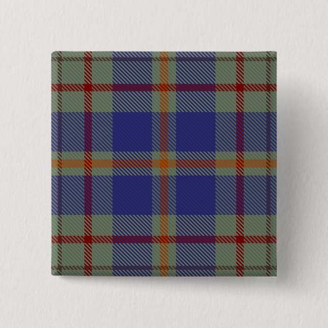 Kildare County Irish Tartan Knapp (Framsida)