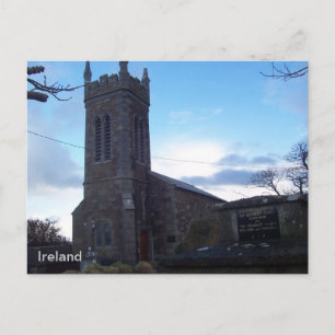 Kilgobbin Church of Ireland Church, Kerry, Irland Vykort