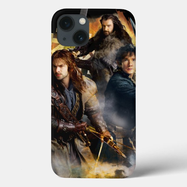 Kili, BILBO BAGGINS™ och THORIN OAKENSHIELD™ Art (Baksida)