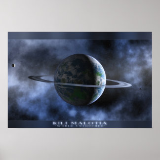 Kili Malotia - orörd värld Poster