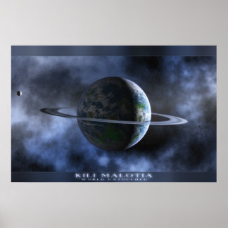 Kili Malotia - World Unrörde Poster