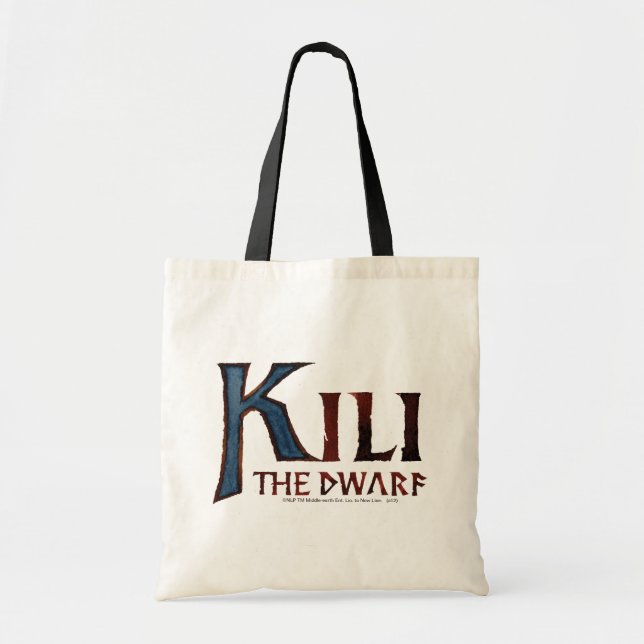 KILI THE DWARF™ Namn Tygkasse (Framsidan)