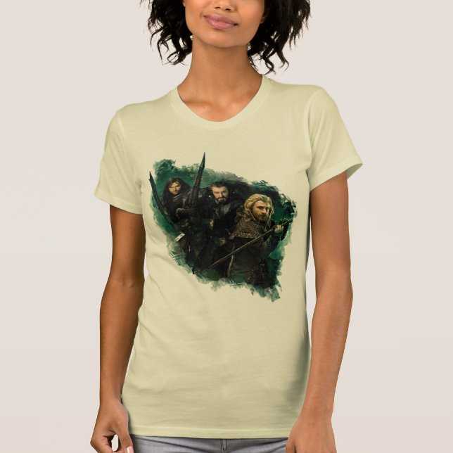 Kili, THORIN OAKENSHIELD™ och Fili Graphic Tee (Framsida)