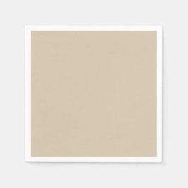 Kilim Beige Solid Färg Pappersservett