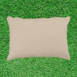 Kilim Beige Solid Färg Prydnadskudde