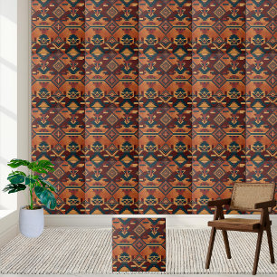 Kilim Inspired Mönster Tile for Kitchen Backsplash Kakelplatta
