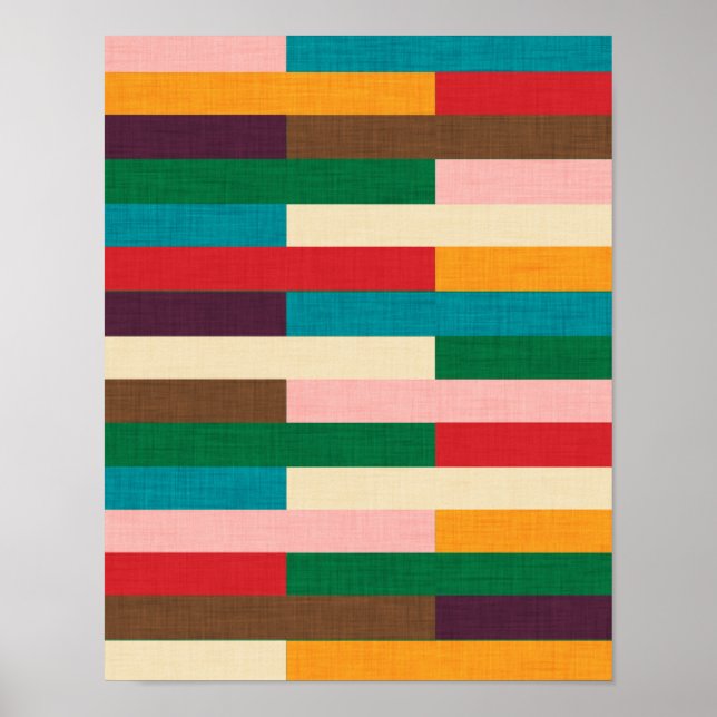 kilim Mönster Poster (Framsidan)