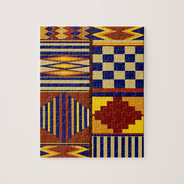 Kilim Prayer Matta design Pussel (Vertikal)