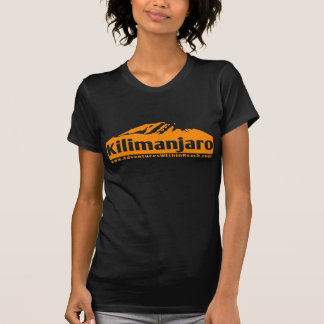 Kilimajaro orange tee shirt