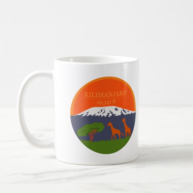 Kilimanjaro Altitude Kaffemugg (Vänster)