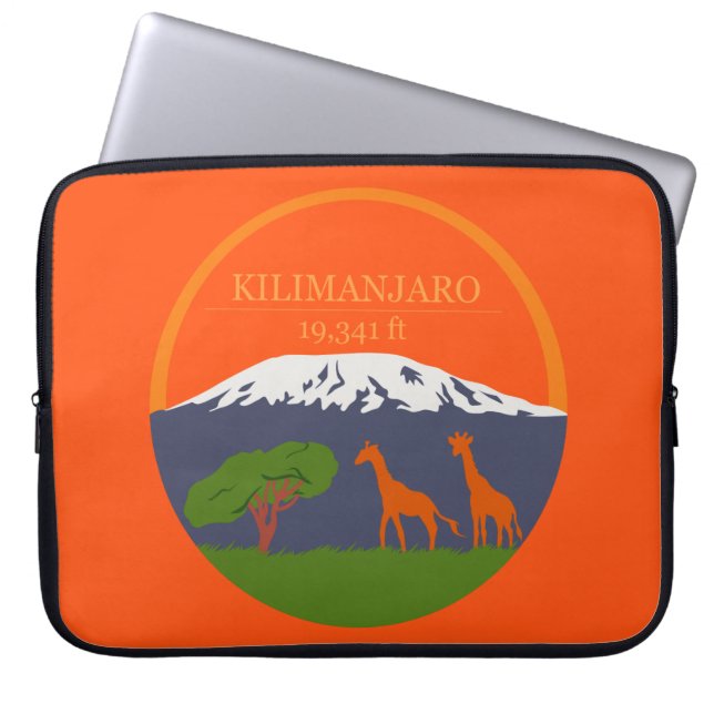 Kilimanjaro Altitude Laptop Fodral (Framsidan)