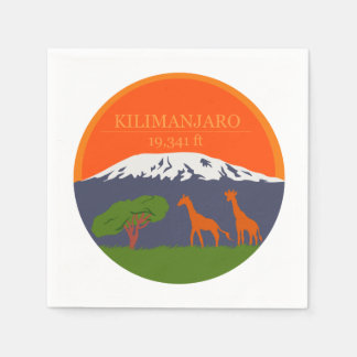 Kilimanjaro Altitude Pappersservett