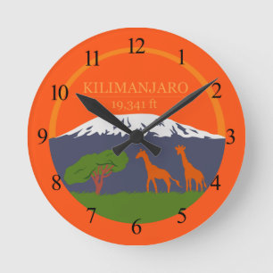 Kilimanjaro Altitude Rund Klocka
