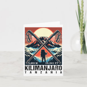 Kilimanjaro är ett fantastiskt konstverk för Hik Kort