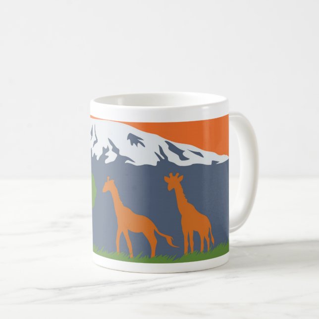 Kilimanjaro Kaffemugg (Framsida höger)