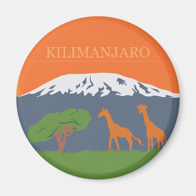 Kilimanjaro Magnet (Framsidan)