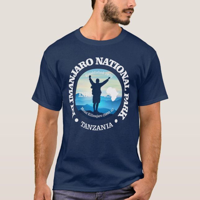 Kilimanjaro NP (V) T Shirt (Framsida)