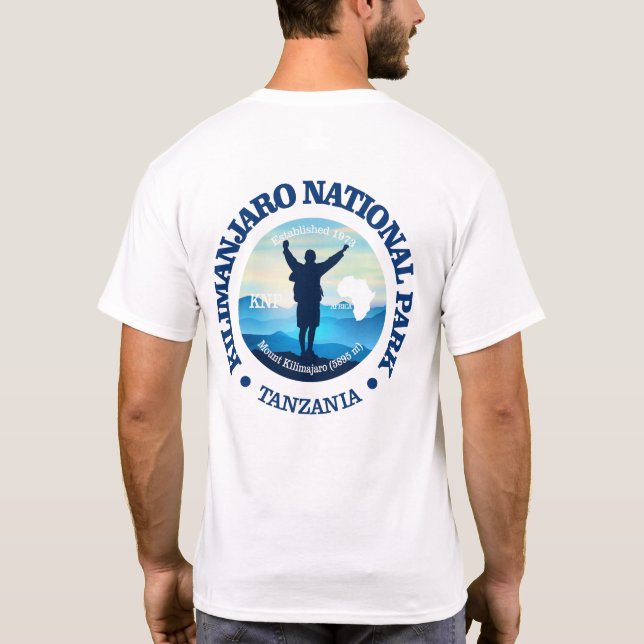 Kilimanjaro NP (V) T Shirt (Baksida)