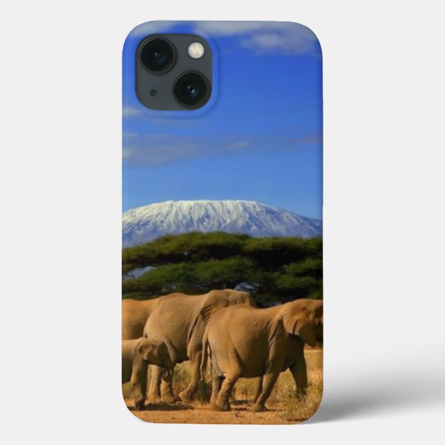 Kilimanjaro och elefanter (Baksida)