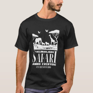 Kilimanjaro Safari Jambo Alla Tanzania Vacatio T Shirt