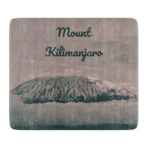 Kilimanjaro Snö Volcano i Afrikan Tanzania