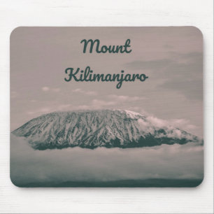 Kilimanjaro Snö Volcano i Afrikan Tanzania Musmatta