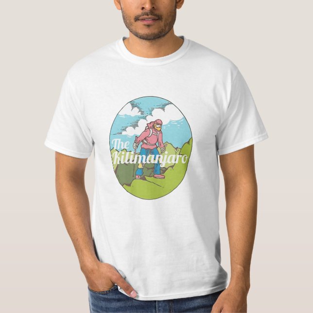 Kilimanjaro T Shirt (Framsida)