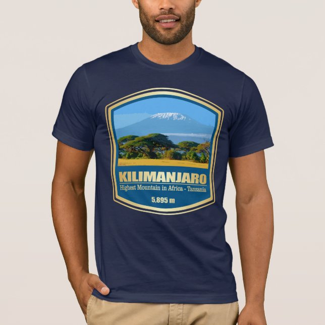 Kilimanjaro T Shirt (Framsida)