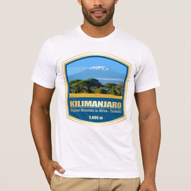 Kilimanjaro T Shirt (Framsida)