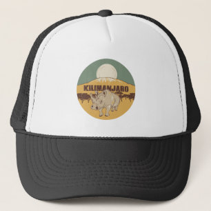 Kilimanjaro Travel Poster Keps